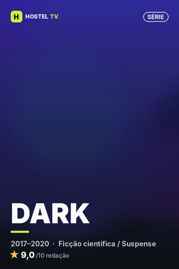 Pôster ilustrativo de Dark