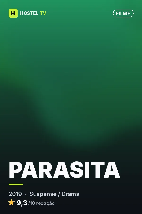Pôster ilustrativo de Parasita